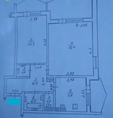 продажа двухкомнатной квартиры номер A-173592 в Киевском районе, фото номер 4